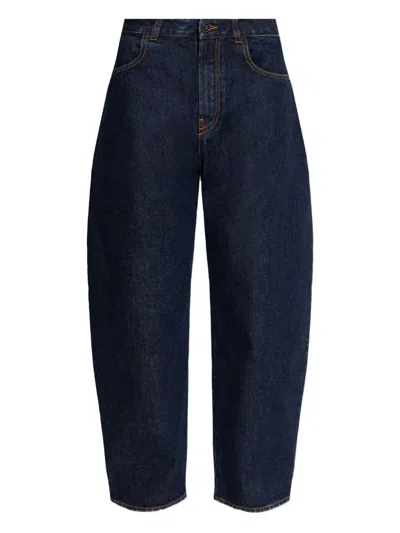 Alaïa Alaia Cotton Low Round Pant In Multi