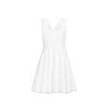 Alaïa Alaia Cotton Mini Dress Women In White
