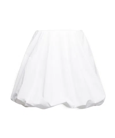 Alaïa Cotton Poplin Balloon Skirt