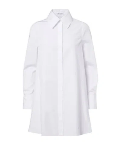 Alaïa Cotton Poplin Minidress In No