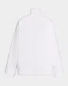 Alaïa Cotton Poplin Reverse Jacket In White