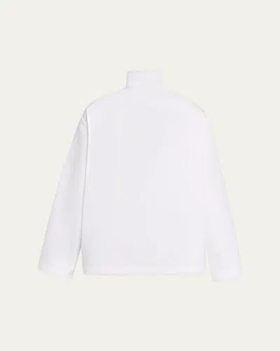 ALAÏA COTTON POPLIN REVERSE JACKET