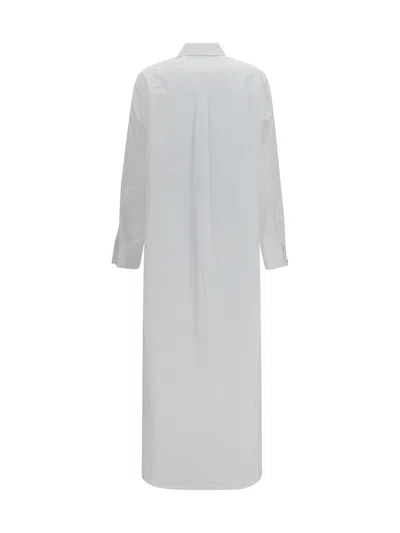 Alaïa Cotton Poplin Shirt In White