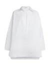 Alaïa Cotton Poplin Tunic Chemisier