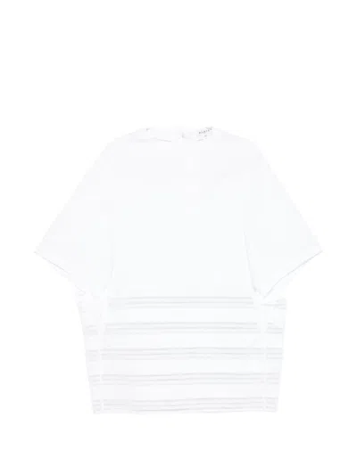 Alaïa Cotton Round Dress In White