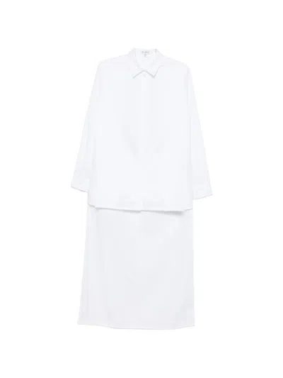 Alaïa Cotton Shirt In White