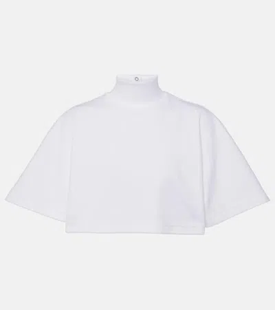 ALAÏA ALAIA COTTON TURTLENECK TOP