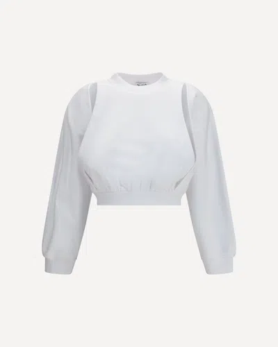 Alaïa Crewneck Sweatshirt In Multi