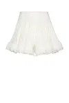 Alaïa Crinoline Short In White