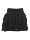 Alaïa Full Skirt With Pleated High Waist