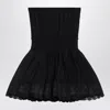 Alaïa Crinoline Top With Straps In Black