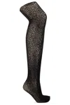 ALAÏA ALAÏA CROCO TIGHTS