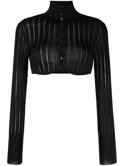 ALAÏA `CRINOLINE` CARDIGAN