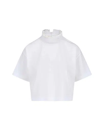 ALAÏA CROPPED T-SHIRT