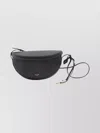 Alaïa Hip East West Grained Leather Cross-body Bag In Black