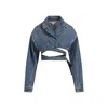 Alaïa Crossover Jacket In Grey
