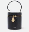 Alaïa Cylindre Vanity Small Leather Tote In Black