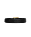 Alaïa Curve Belt In Leather In Black