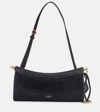 Alaïa Le Click Medium Shoulder Bag In Glossy Leather In Black