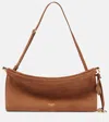 Alaïa Womens Terre D Ombre East West Magnetic-frame Leather Shoulder Bag In Brown