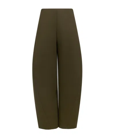 ALAÏA CURVED CASUAL PANTS