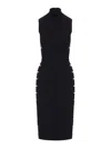 ALAÏA CUT-OUT MIDI DRESS