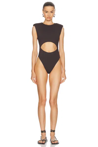ALAÏA CUTOUT ONE PIECE SWIMSUIT