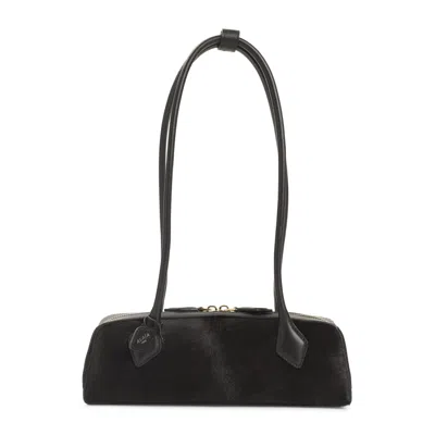 Alaïa Dark Brown Le Teckel Small Shoulder Bag