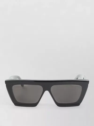 Alaïa Dark Lenses Thick Frame Fashion Sunglasses In Black
