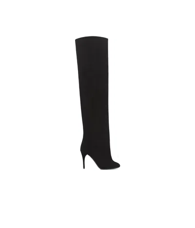 ALAÏA DECOLETE HIGH BOOTS