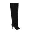 Alaïa Black Decollete Boots In Black