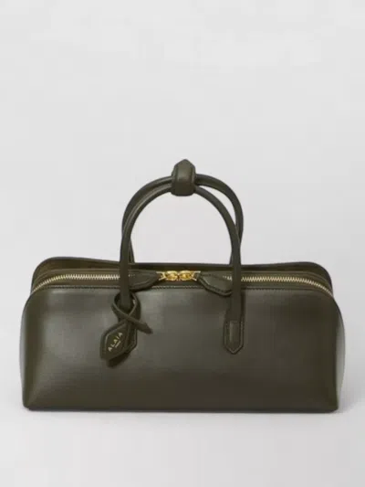 Alaïa Delta Small Shoulder Bag Box Calfskin