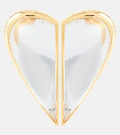 Alaïa Oversized Earrings In Transparent