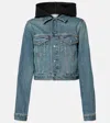 Alaïa Denim Jacket In Blue