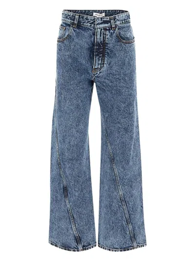 ALAÏA DENIM TWISTED JEANS