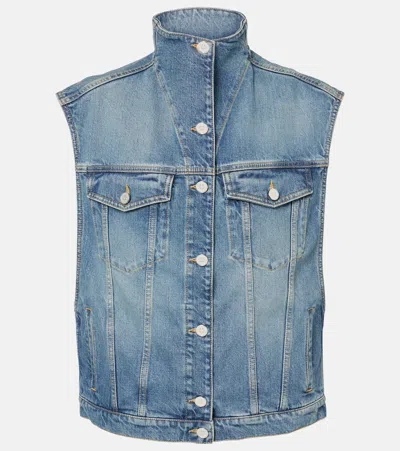 ALAÏA ALAÏA DENIM VEST