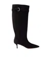Alaïa Digging And Cutting Detail Boots In Black