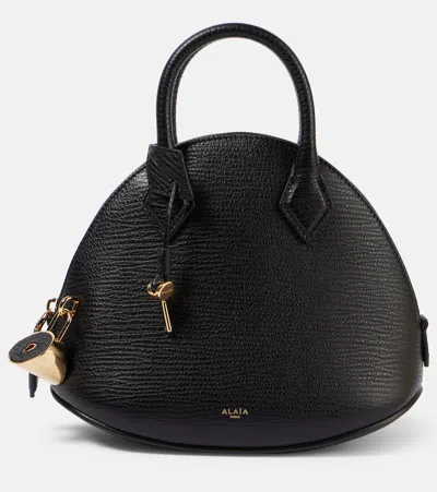ALAÏA ALAÏA DOME 25 LEATHER TOTE BAG