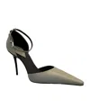 Alaïa D'orsay 90 Shoe In Gray
