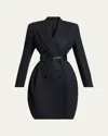 Alaïa Double-breasted Tailored Cropped Coat