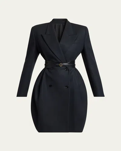 Alaïa Double-breasted Tailored Cropped Coat