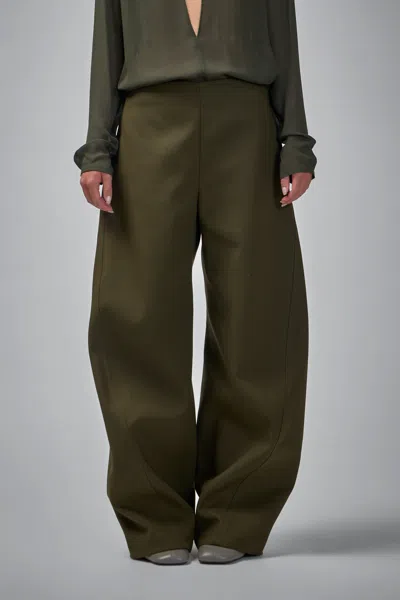 Alaïa Double Cotton Round Pants