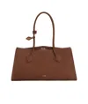 Alaïa Double Handle Shoulder Bag In Brown