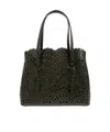 Alaïa Double Handle Tote Bag In Black