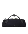 Alaïa Double Zipper Handbag In Blue