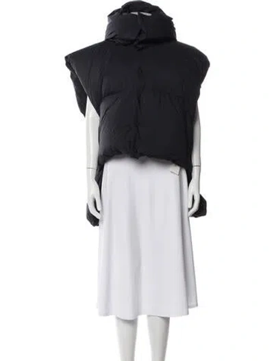 Pre-owned Alaïa Down Jacket In Gray