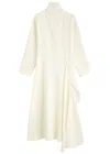 Alaïa Silk-wool Midi Dress In White