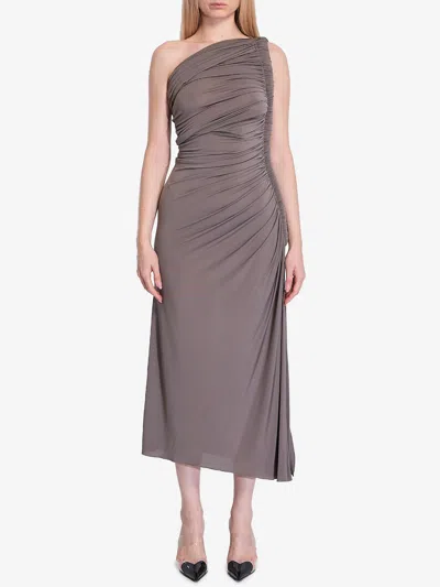 ALAÏA DRAPED DRESS