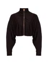 Alaïa Draped Jacket In Black