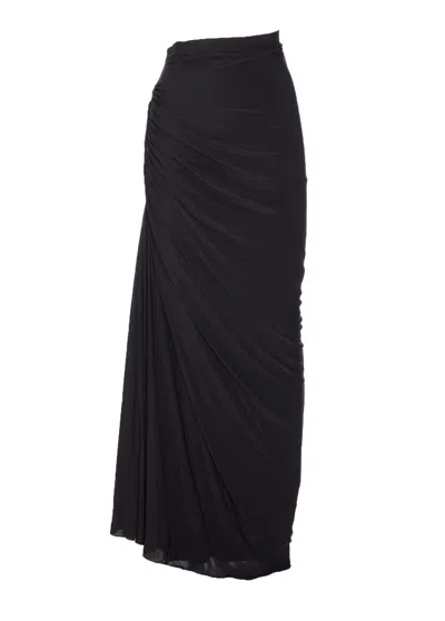 ALAÏA DRAPED SKIRT